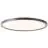 Brilliant Sorell Plafondlamp Kunststof Zwart Wit 15W 2500lm - 830-865 CCT | 294mm - Afstandsbediening Dimbaar